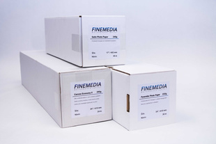 FINEMEDIA Photo Paper Satin 250g, 432mm x 30m